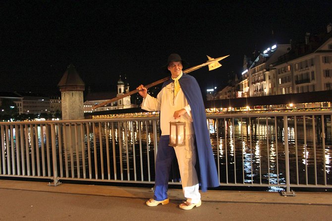 1.5-Hour Small-Group Nightwatchman Walk in Medieval Lucerne - Kornmarkt, the clock, and the Giant of Reiden