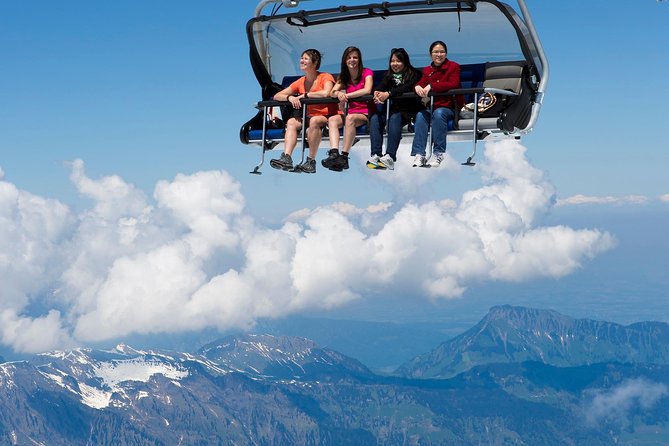 2-Day Alps Tour from Zurich: Mt Pilatus and Mt Titlis - Mt Titlis brings glaciers, snow, and engineered thrills