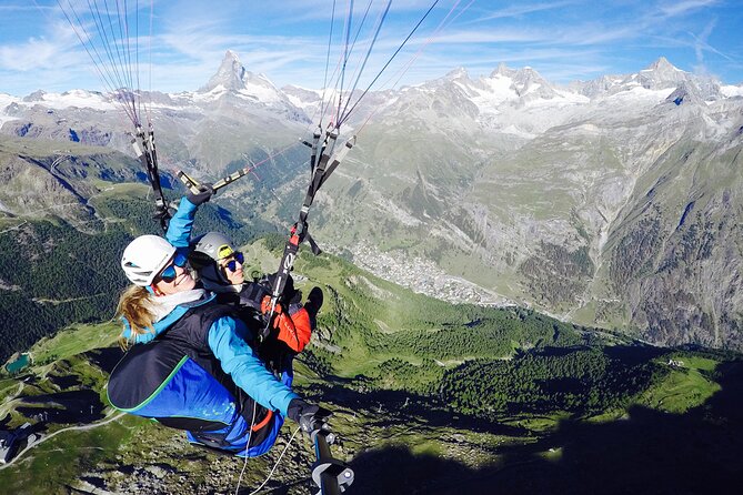 20 to 25 Minute Tandem Paragliding in Zermatt and Matterhorn View - The 20 to 25 minute flight above the Matterhorn
