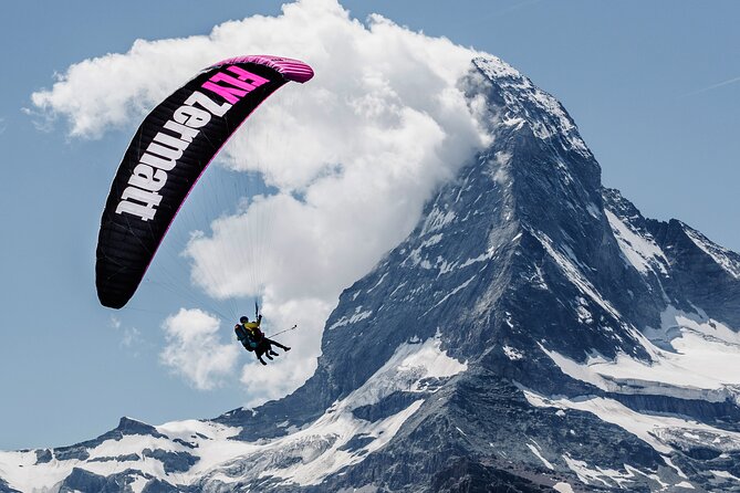 20 to 25 Minute Tandem Paragliding in Zermatt and Matterhorn View - What takeoff feels like for a first-time passenger