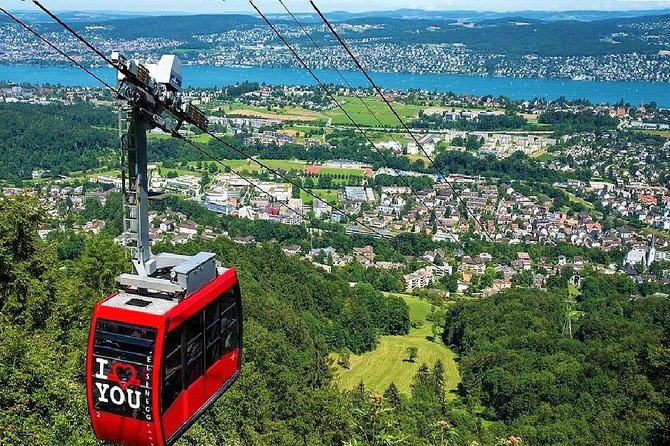 3 in 1: Zurich Walking Tour - Cruise on the Lake - Cable Car Ride to Felsenegg - Lake Zurich brings a welcome rest