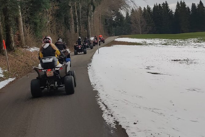 4-hour Quad Tour near Zurich - Four hours in Zurich Oberland, not four hours on an off-road course