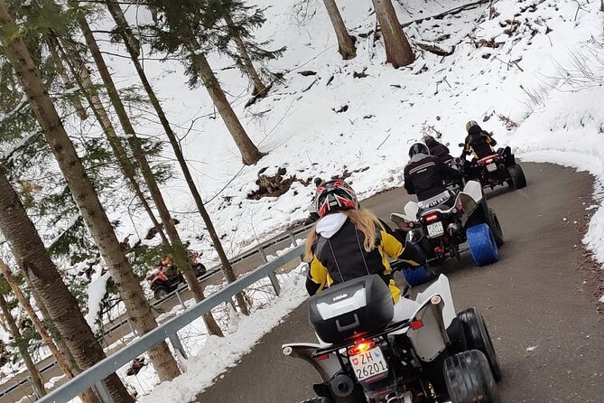 4-hour Quad Tour near Zurich - A route through farms, hills, and open views