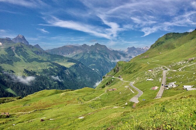 6-Day Drive 9 Swiss Passes, Glacier Express Route +Stelvio, Italy - Crossing into Italy at Stelvio Pass