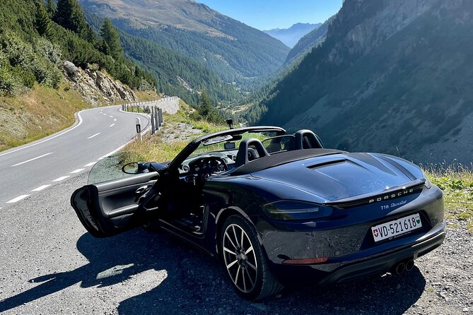 6-Day Drive 9 Swiss Passes, Glacier Express Route +Stelvio, Italy - What the car and support add