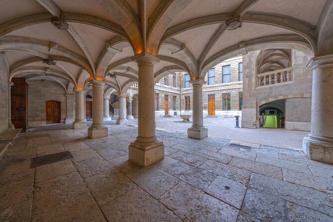 A Self-Guided Audio Tour of Geneva’s Old Town - Geneva’s Town Hall connects the Old Town to public life