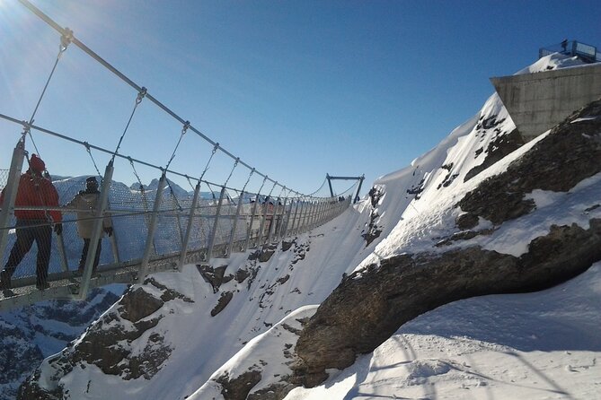 Alpine Majesty:Exclusive Private Tour to Mount Titlis from Luzern - The Titlis Cliff Walk and suspension bridge