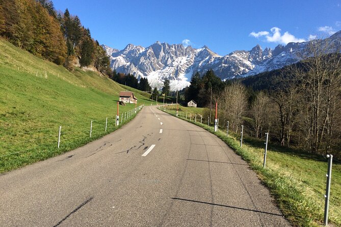 Alpine Tour Across Switzerland - Gruyères brings the first major climb