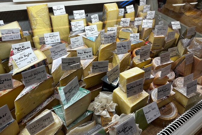 Basel Farmer's Market, Cheese, Chocolate & Pastry Tour - Marktplatz and the Basel Minster route