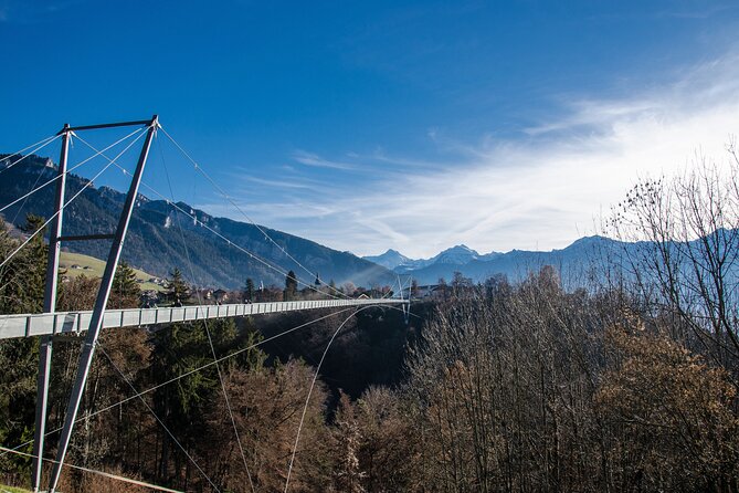 Beatus Caves, Panoramic Bridge, Nature Park Blue Lake and Lake Thun Cruise - Blausee, a small nature park with startling water