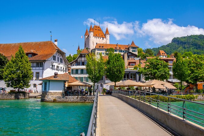 Beatus Caves, Panoramic Bridge, Nature Park Blue Lake and Lake Thun Cruise - Returning across Lake Thun by boat