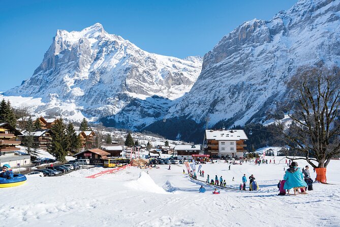 Beginners Ski Day Trip to Jungfrau Ski Region from Zurich - Learning on BodmiARENA beneath the Eiger