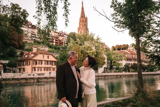 Bern Private Photoshoot with Optional Picnic by the River - Starting above Bern at Rosengarten