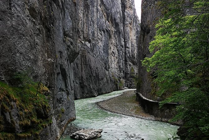 Best of Bernese Oberlands from Luzern - Trummelbach Falls inside the mountain