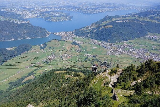 CabriO World's first Open Top Cable Car Ticket to Mt Stanserhorn - Lunch with a rotating view at Rondorama
