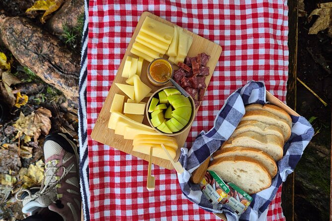 Cheese and chocolate on mountain summit - Who will enjoy this experience most