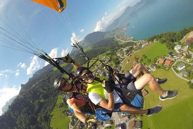 Discovery Flight Lucerne-Engelberg - Meeting the pilot and getting ready at Zentralstrasse 4