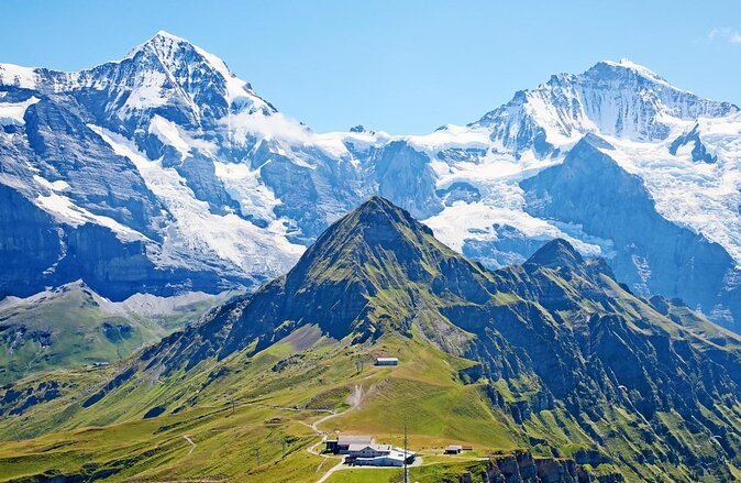 Eiger and Jungfrau Panorama Day Trip from Lucerne - The real draw: standing beneath the Eiger