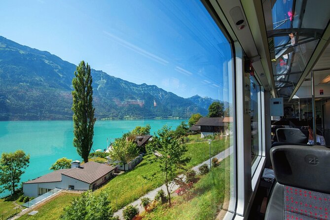 Exclusive Panoramic Train Journey though the Heart of Swiss - Boarding the panoramic train to Interlaken