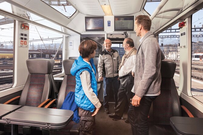 Exclusive Panoramic Train Journey though the Heart of Swiss - Interlaken as your flexible afternoon base