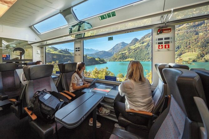 Exclusive Panoramic Train Journey though the Heart of Swiss - Lauterbrunnen and Staubbach Falls