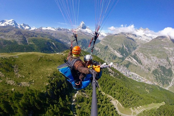 FLYMATTERHORN VIP Paragliding from Zermatt, With Matterhorn View - Photos and video: worth the extra cost?