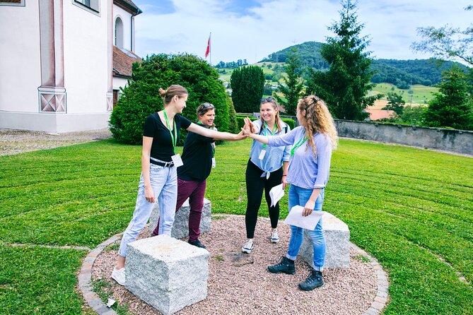 Foxtrail Jurapark in Aargau - What the puzzle stations are like