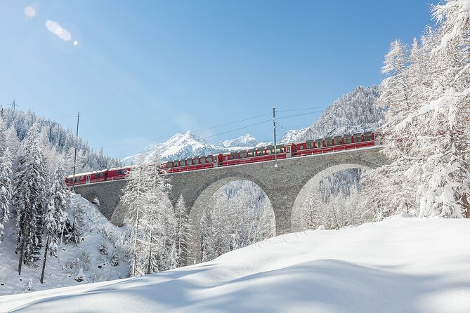 From Milan: St. Moritz and Panoramic Bernina Express Tour - Alp Grüm and the view toward Piz Palü