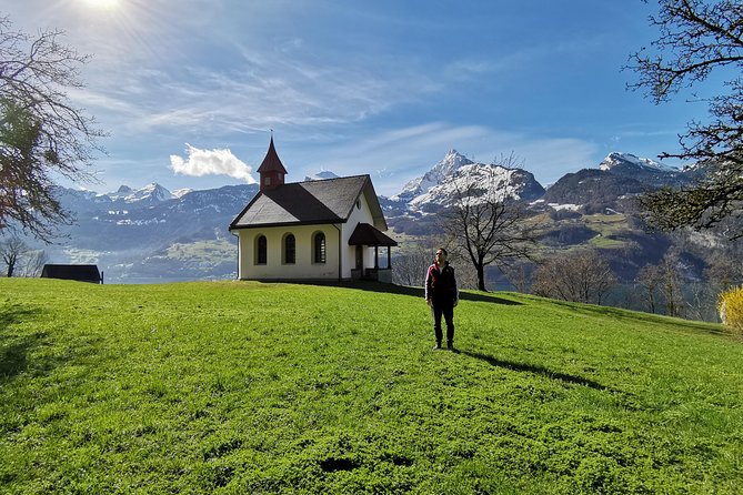 From Zurich: Breathtaking waterfall and lakes private tour - Diesbachfall and the power of a three-tiered drop