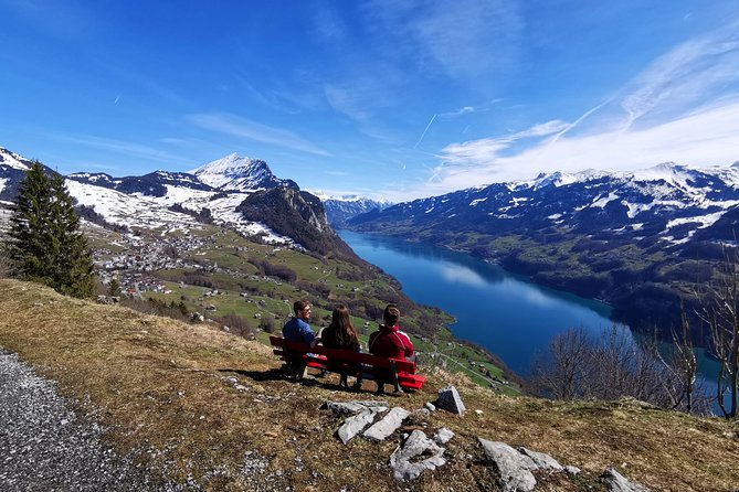 From Zurich: Breathtaking waterfall and lakes private tour - Walensee from above and below