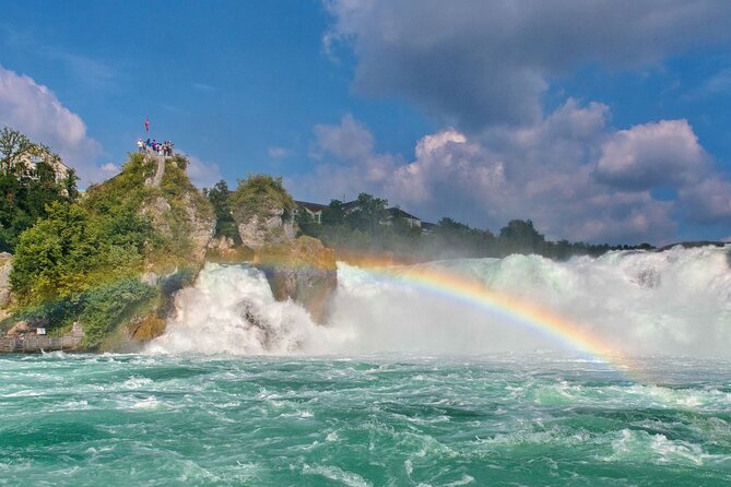 From Zurich: Rhine Falls, Chocolate and cheese factory (KTZ373) - Rhine Falls brings the drama early