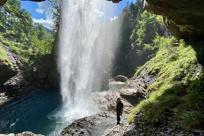 From Zurich: The most beautiful insider spots in Switzerland (private 1-day tour) - Glarus and the walk behind Berglistüber waterfall