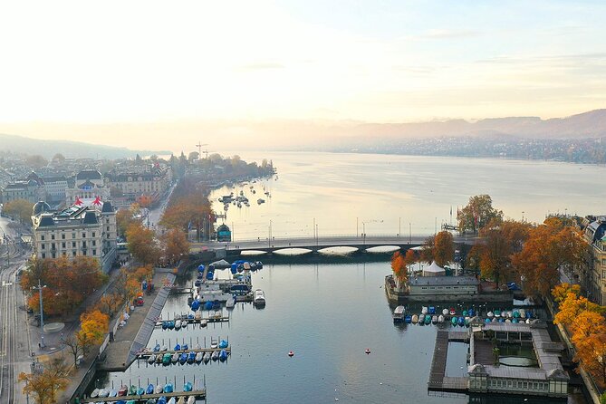 Full-Day Private Zurich Sightseeing Tour and Chocolate Tasting - A river-lake cruise changes the view
