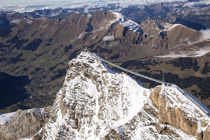Glacier 3000 Ticket Including Cable Car and Peak Walk by Tissot - Walking beside the glacier