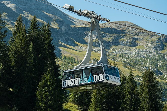 Glacier 3000 Ticket Including Cable Car and Peak Walk by Tissot - The summit view from Scex Rouge