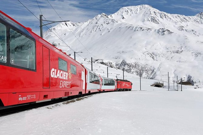 Glacier Express Panoramic Train Round Trip from Zürich With Private Guide - The Glacier Express enters the Rhine Gorge