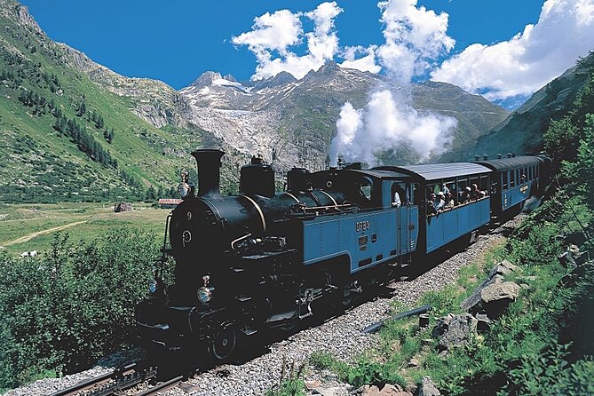 Grand Rail Tour of Switzerland - St. Moritz and the Bernina route cross into Italy