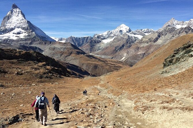 Grand Rail Tour of Switzerland - Zermatt puts the Matterhorn in front of you