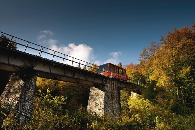 Harder Kulm - Top of Interlaken - Cable Car Ticket - The funicular ride through forest and wildlife park