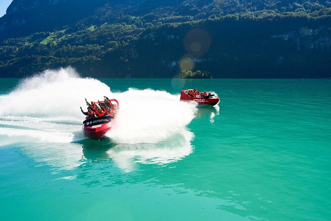 Jetboat Interlaken - How much of the time is actually on the water