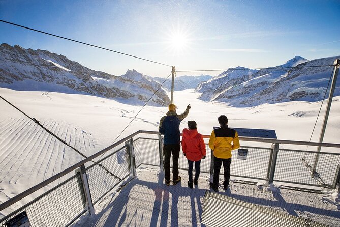 Jungfraujoch Top of Europe Day Trip from Interlaken - The cogwheel train and Europe’s highest railway station
