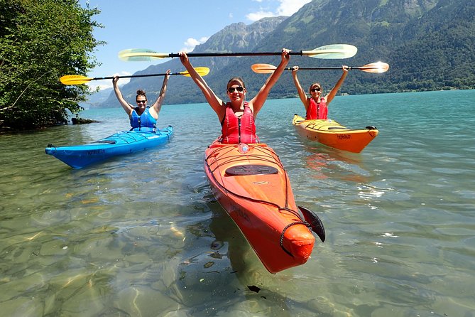 Kayak Tour of the Turquoise Lake Brienz - Starting from Bönigen beside Lake Brienz