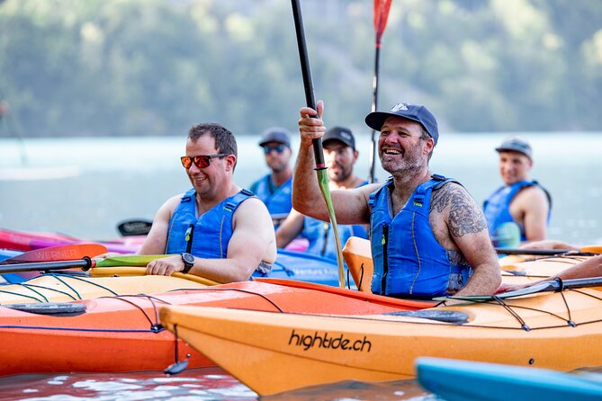 Kayak Tour of the Turquoise Lake Brienz - Beach time, swimming, and photos