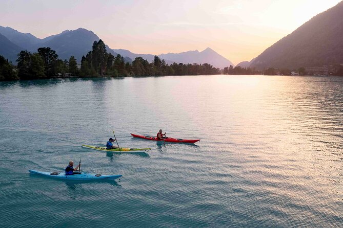 Kayak Tour of the Turquoise Lake Brienz - Who will enjoy this most?