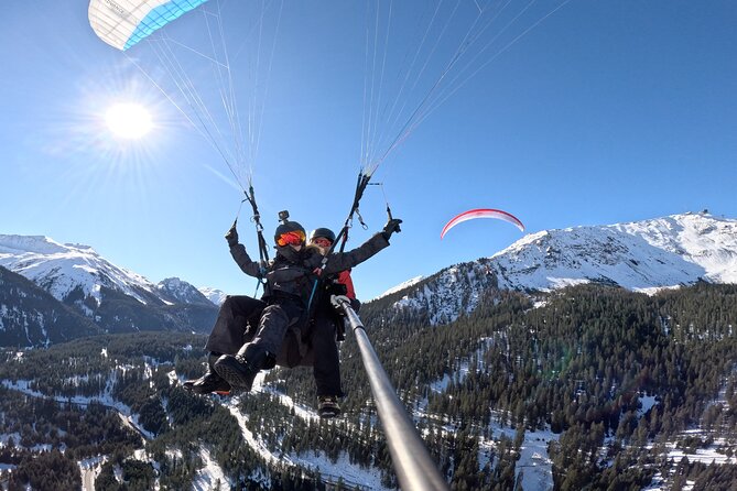 KLOSTERS: Paragliding For 2 - Couples (Video &Photos Incl.) - Taking off above Klosters and Davos