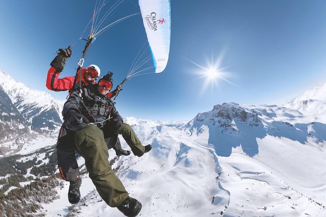 KLOSTERS: Paragliding For 2 - Couples (Video &Photos Incl.) - Landing, photos, and the return to Klosters
