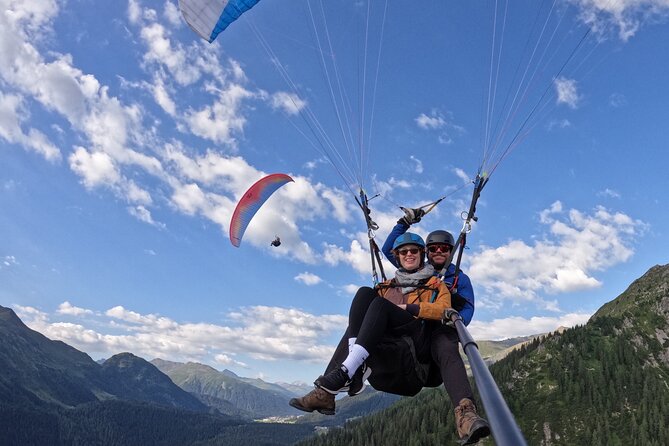KLOSTERS: Paragliding For 2 - Couples (Video &Photos Incl.) - Riding the cable car to the alpine launch site