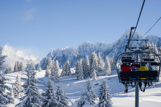 (KTG114) - Chamonix Skiing day from Geneva - Brevent brings the big Mont Blanc panorama