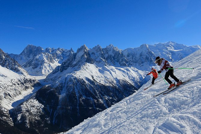 (KTG114) - Chamonix Skiing day from Geneva - Free time in Chamonix before the ride back