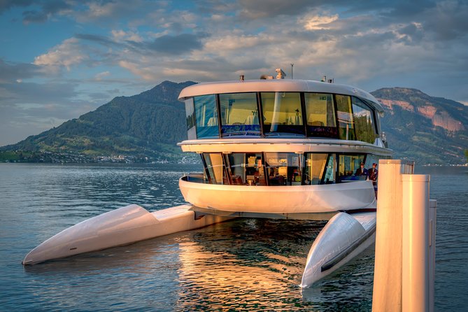 Lake Lucerne 1-Hour Catamaran Cruise - Boarding at Landungsbrücke 3
